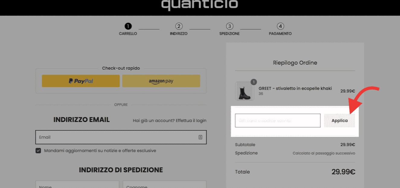 Sconti quanticlo 2025